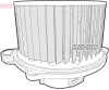 Innenraumgebläse 12 V DENSO DEA43007 Bild Innenraumgebläse 12 V DENSO DEA43007