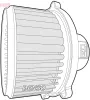 Innenraumgebläse 12 V DENSO DEA43008 Bild Innenraumgebläse 12 V DENSO DEA43008