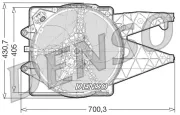 Lüfter, Motorkühlung DENSO DER01020