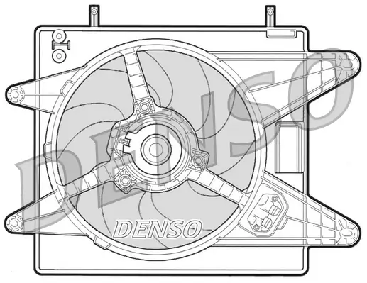 Lüfter, Motorkühlung 12 V DENSO DER09008 Bild Lüfter, Motorkühlung 12 V DENSO DER09008