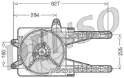 Lüfter, Motorkühlung 12 V DENSO DER09013