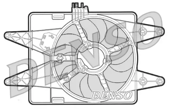 Lüfter, Motorkühlung 12 V DENSO DER09023 Bild Lüfter, Motorkühlung 12 V DENSO DER09023