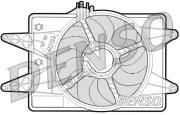 Lüfter, Motorkühlung 12 V DENSO DER09024