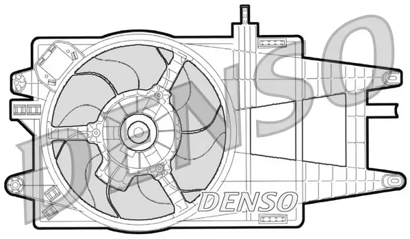 Lüfter, Motorkühlung 12 V DENSO DER09032