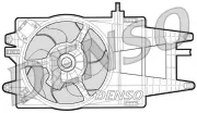 Lüfter, Motorkühlung 12 V DENSO DER09032