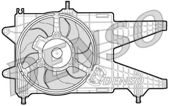 Lüfter, Motorkühlung 12 V DENSO DER09038 Bild Lüfter, Motorkühlung 12 V DENSO DER09038