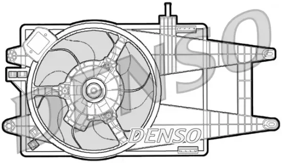 Lüfter, Motorkühlung 12 V DENSO DER09040 Bild Lüfter, Motorkühlung 12 V DENSO DER09040