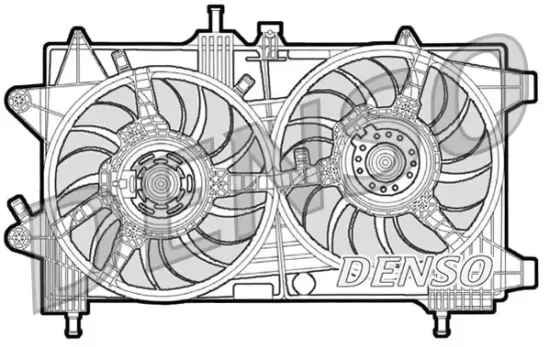 Lüfter, Motorkühlung 12 V DENSO DER09043 Bild Lüfter, Motorkühlung 12 V DENSO DER09043