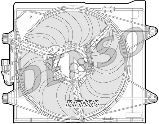 Lüfter, Motorkühlung DENSO DER09052