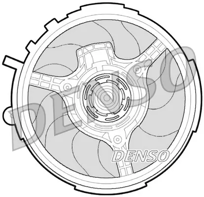 Lüfter, Motorkühlung 12 V DENSO DER09061 Bild Lüfter, Motorkühlung 12 V DENSO DER09061