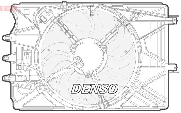 Lüfter, Motorkühlung DENSO DER09070