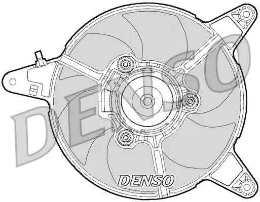 Lüfter, Motorkühlung DENSO DER09095 Bild Lüfter, Motorkühlung DENSO DER09095