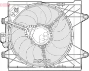 Lüfter, Motorkühlung DENSO DER09096