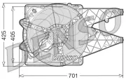 Lüfter, Motorkühlung DENSO DER09101