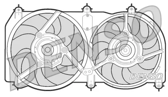 Lüfter, Motorkühlung 12 V DENSO DER09246 Bild Lüfter, Motorkühlung 12 V DENSO DER09246