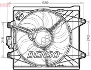 Lüfter, Motorkühlung DENSO DER09286