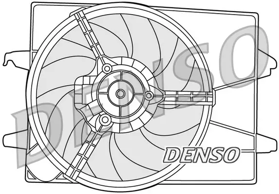 Lüfter, Motorkühlung DENSO DER10003