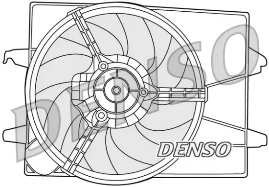 Lüfter, Motorkühlung DENSO DER10003 Bild Lüfter, Motorkühlung DENSO DER10003