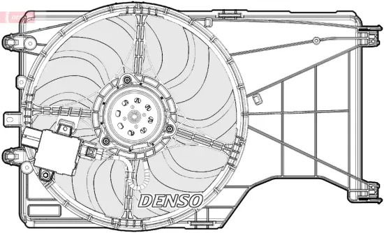 Lüfter, Motorkühlung DENSO DER20001 Bild Lüfter, Motorkühlung DENSO DER20001