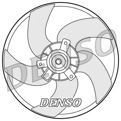 Lüfter, Motorkühlung DENSO DER21011