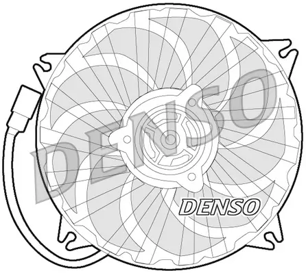 Lüfter, Motorkühlung 12 V DENSO DER21016