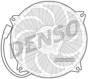 Lüfter, Motorkühlung 12 V DENSO DER21017