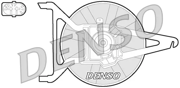 Lüfter, Motorkühlung 12 V DENSO DER21020