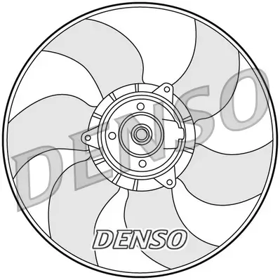 Lüfter, Motorkühlung DENSO DER23001 Bild Lüfter, Motorkühlung DENSO DER23001