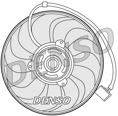 Lüfter, Motorkühlung DENSO DER27001