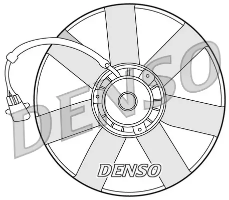 Lüfter, Motorkühlung DENSO DER32002