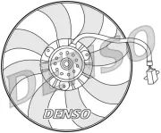 Lüfter, Motorkühlung DENSO DER32007