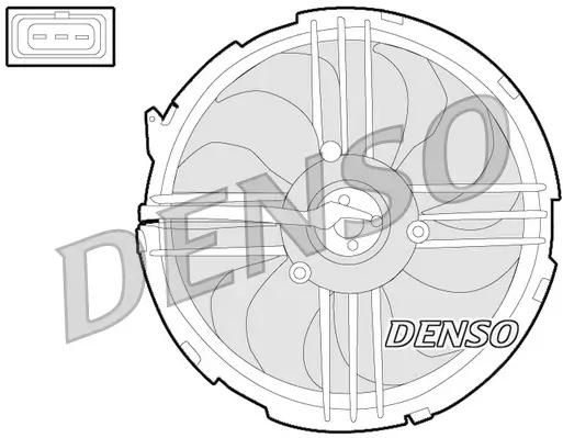 Lüfter, Motorkühlung 12 V DENSO DER32009 Bild Lüfter, Motorkühlung 12 V DENSO DER32009