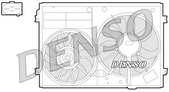 Lüfter, Motorkühlung 12 V DENSO DER32012 Bild Lüfter, Motorkühlung 12 V DENSO DER32012