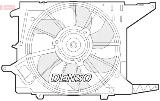 Lüfter, Motorkühlung DENSO DER37003 Bild Lüfter, Motorkühlung DENSO DER37003