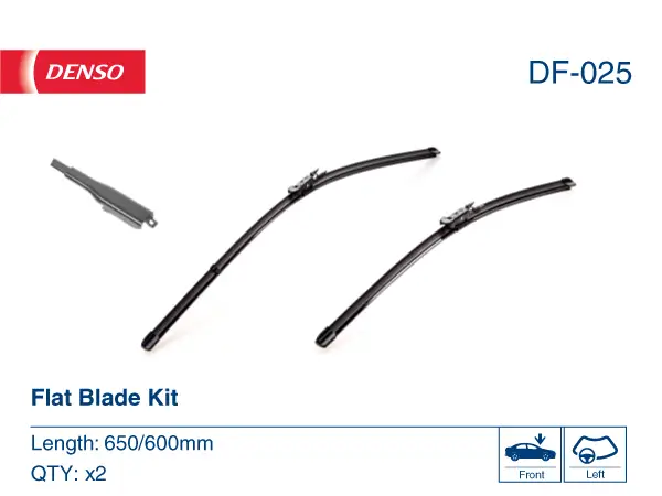 Wischblatt beifahrerseitig fahrerseitig DENSO DF-025