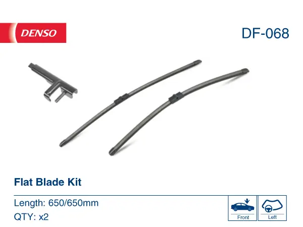Wischblatt beifahrerseitig fahrerseitig DENSO DF-068