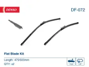 Wischblatt beifahrerseitig fahrerseitig DENSO DF-072