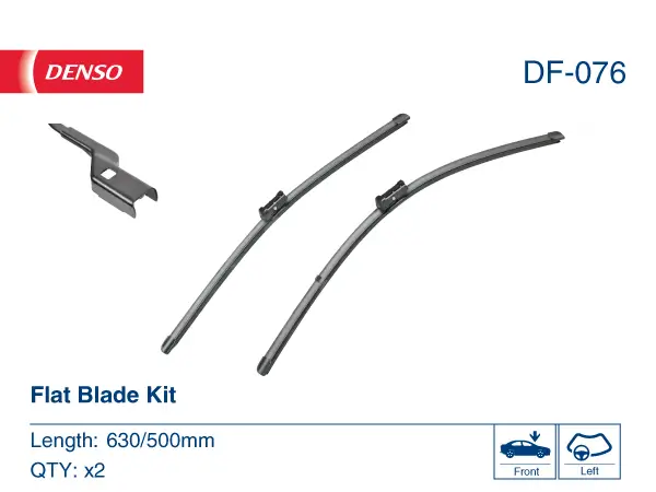 Wischblatt beifahrerseitig fahrerseitig DENSO DF-076