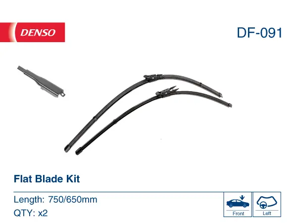 Wischblatt beifahrerseitig fahrerseitig DENSO DF-091