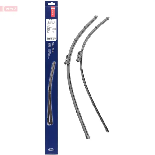 Wischblatt beifahrerseitig fahrerseitig DENSO DF-102 Bild Wischblatt beifahrerseitig fahrerseitig DENSO DF-102
