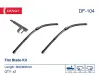 Wischblatt beifahrerseitig fahrerseitig DENSO DF-104