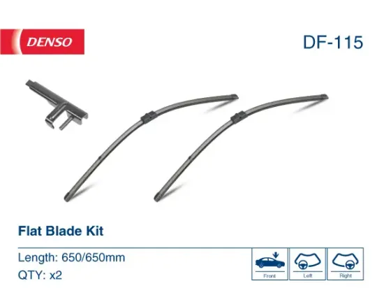 Wischblatt vorne DENSO DF-115 Bild Wischblatt vorne DENSO DF-115