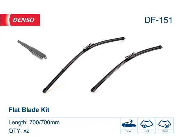 Wischblatt beifahrerseitig fahrerseitig DENSO DF-151