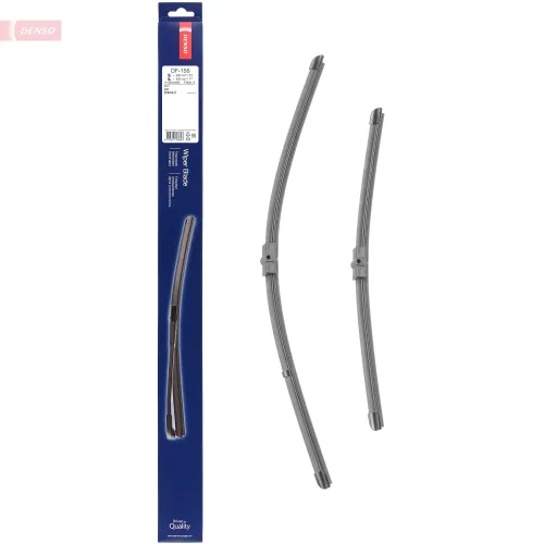 Wischblatt beifahrerseitig fahrerseitig DENSO DF-156 Bild Wischblatt beifahrerseitig fahrerseitig DENSO DF-156