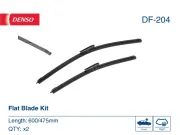Wischblatt beifahrerseitig fahrerseitig DENSO DF-204