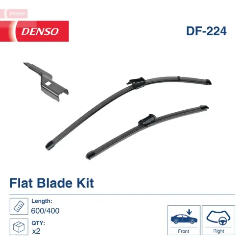 Wischblatt vorne DENSO DF-224 Bild Wischblatt vorne DENSO DF-224
