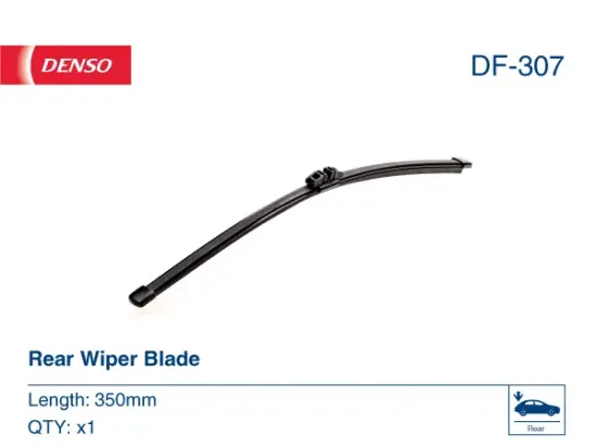 Wischblatt hinten DENSO DF-307 Bild Wischblatt hinten DENSO DF-307