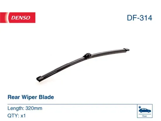 Wischblatt hinten DENSO DF-314 Bild Wischblatt hinten DENSO DF-314