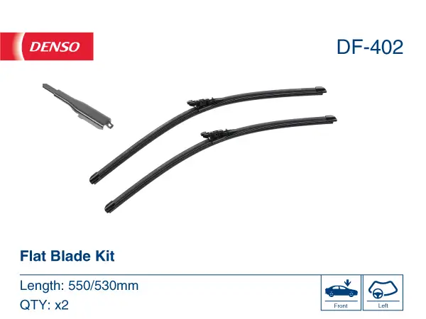 Wischblatt beifahrerseitig fahrerseitig DENSO DF-402