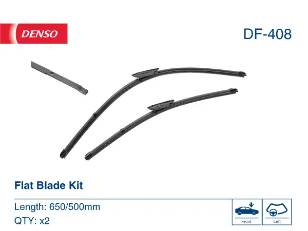 Wischblatt beifahrerseitig fahrerseitig DENSO DF-408